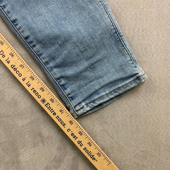 G Star Mens Pants 35 Blue Distressed Jeans 3301 Deconstructed Super Slim 35x32 - Picture 9 of 16